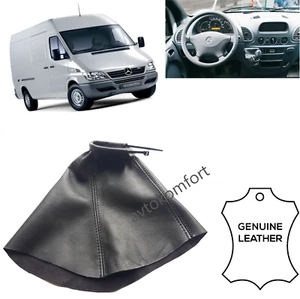 Mercedes Sprinter W901-905 95-2006 Genuine Leather Gear Stick Gaiter Boot Cover - Picture 1 of 7