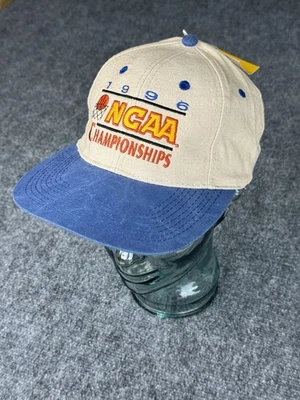 Vintage 1996 Basketball NCAA Championships Logo 7 Snapback Hat Cap NWT - Image 1 of 4