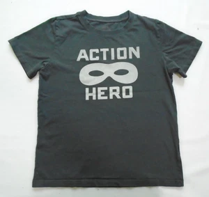 Youth Boys size 10 Life Is Good Dark Grey Action Hero S/S Tee T-Shirt - Picture 1 of 3