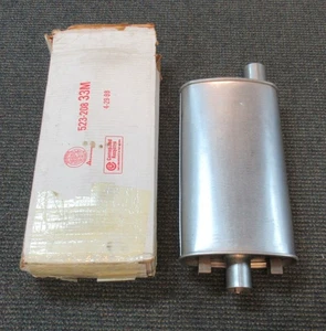 Silenciador de escape doble Mustang V8 1970-73 2 1/4 nuevo - Imagen 1 de 5