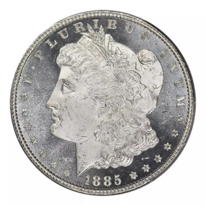 1885 Morgan Dollar PCGS MS-65 DMPL - Bild 1 von 4