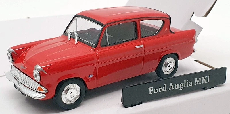 Coche modelo Cararama escala 1/43 CR040 - Ford Anglia MkI - rojo Foto 1 de 4