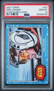 2021 Topps Star Wars Living Set #197 Wes Janson PSA 10 Gem Mint 106968768 - Picture 1 of 2