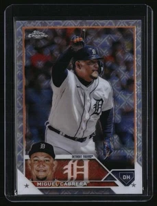 2023 Topps Chrome Logofractor Edition #164 Miguel Cabrera - Picture 1 of 2