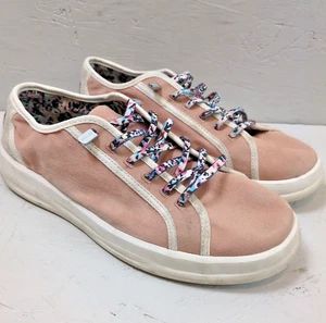 Hey Dude Womens 11 Karina Joy 122175502 Peach Lace Up Athletic Sneaker Shoes - Picture 1 of 11