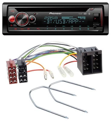 Pioneer MP3 DAB CD Bluetooth USB Autoradio für Audi 80 86-96 90 84-91 100 82-94 - Bild 1 von 4