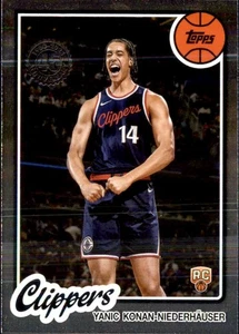 2025-26 Topps NBA - 45 Years Anniversary Yanic Konan-Niederhauser #80BK-93 - Bild 1 von 2
