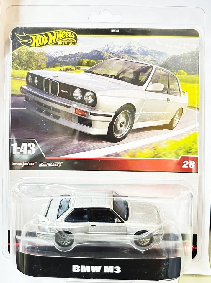 Hot Wheels Premium 1:43 No.28 BMW M3 - Image 1 of 1