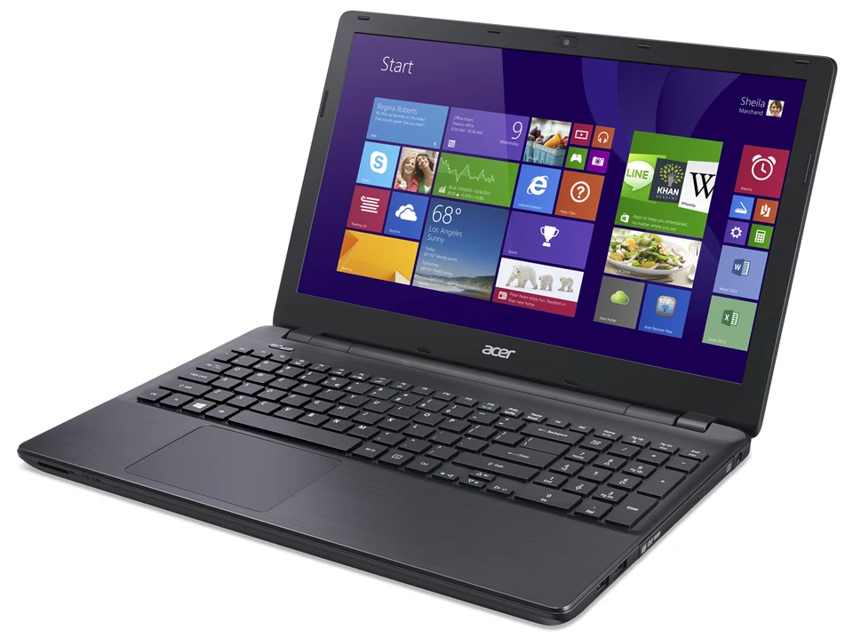 Acer Aspire E5-521-8453 Laptop - A8-6410, Radeon R5, 8GB RAM, No SSD, 15.6" HD - Image 1 of 4