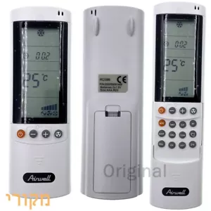 Original Airwell ELECTRA AC A/C Air Conditioner Remote control RC08B 7ACEL1712 - Bild 1 von 5