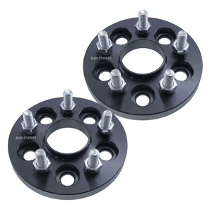 (2) 15mm Hubcentric 5x100 Wheel Spacers Bolt On fits VW Jetta Beetle Audi TT - Picture 1 of 3