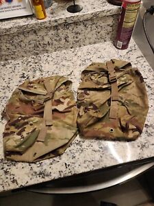2) SCORPION MOLLE II SUSTAINMENT POUCH  GRT CONDITION NSN 8465-01-641-9858