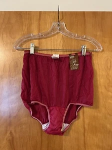Montgomery Ward PURE LUXURY Panties Vintage Nylon Satin Tricot Granny NWT Size 7 - Picture 1 of 16