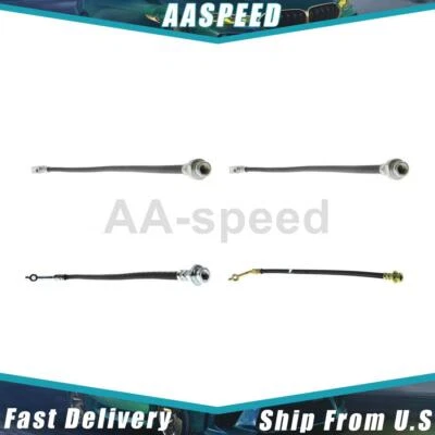 Línea de freno de manguera hidráulica de freno delantero trasero para Nissan Frontier 2001 2000 1999 Foto 1 de 4