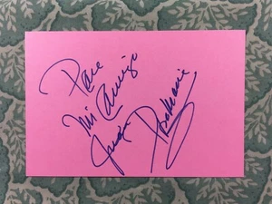 Dora María - CINE MEXICANO - La máscara roja - Luciano Romero - Autografiado 1968 - Imagen 1 de 2