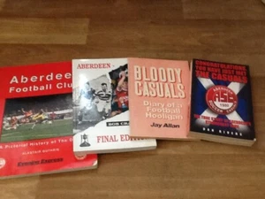 4 X ABERDEEN FC FOOTBALL INTEREST BOOKS- FREEPOST UK - Picture 1 of 12
