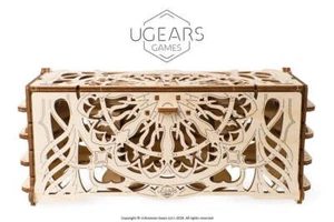 UGEARS - Modelos mecánicos de madera - Kit de modelismo de tarjetero - Imagen 1 de 6