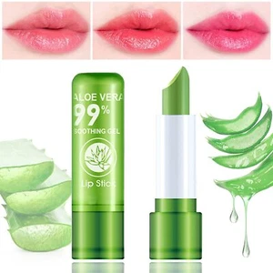 Aloe Vera Lipstick Magic Temperature Color Changing Lipstick Lip Gloss - Picture 1 of 8