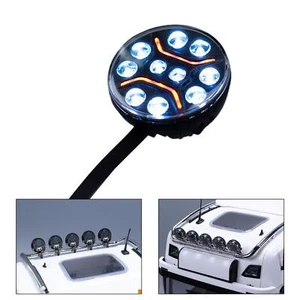 LED Spotlight Lamp Plastic Head Lamp for TAMIYA 1/14 RC Tractor Truck 770S R620 - Picture 1 of 13
