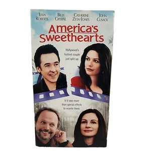 Americas Sweethearts (VHS, 2001) Catherine Zeta-Jones John Cusak Billy Crystal - Picture 1 of 3