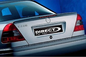 Mercedes C-Class 1994-2000 W202 4D Euro Trunk Flush Spoiler w/Brake Light USA - Picture 1 of 10