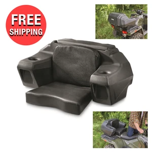 ATV Seat Backrest Storage 4 Wheeler Locking Padded Waterproof Rear Hatch Chair - Bild 1 von 8