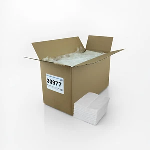 Lagen Zellstoff Wischtücher Saugtücher 4-lagig  28x34 cm 1000 Tücher ungebleicht - Bild 1 von 7