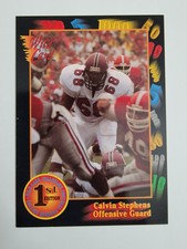 1991 Wild Card Draft  #8  Calvin Stephens 1st Edition