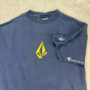 Vtg Volcom Faded Distress Shirt Med Surf Skate Grunge Punk Billabong OP Y2K 90s - Picture 1 of 9
