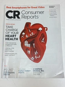 Consumer Reports Magazine May 2017 Take Charge of Your Heart Health Pastas Paint - Picture 1 of 1