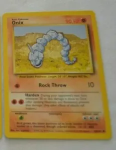 1999 POKEMON ONIX 56/102 - Picture 1 of 2