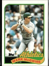 1989 Topps  #70 Mark McGwire