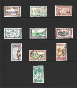 NEW ZEALAND 1949 S.G 150 - 159 COMPLETE FINE USED. - Picture 1 of 2