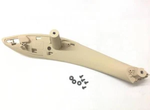 Rear Left side Beige Inner Door Panel Handle Pull Trim Cover for BMW F30 F34  - Picture 1 of 4