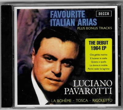 Favourite Italian Arias Plus Bonus Tracks: Luciano Pavarotti Factory Sealed - Image 1 of 2