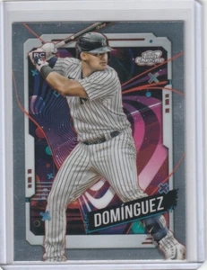 2024 Topps Chrome Cosmic 89 Jasson Dominguez Yankees Rookie RC - Picture 1 of 1