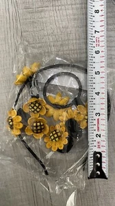 Toddler Girl Sunflower Set / Accessories - Picture 1 of 2