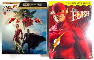 The Flash 4K+Slip Cover WALMART OOP/The Flash: Complete 1990-1991 Series (6-DVD) - Picture 1 of 12