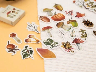 Sticker Pilze, 46 Stück - Bild 1 von 3