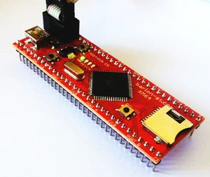 XMEGA Development board XM64 Atxmega128a3u and peripherals AVR Atmel - Picture 1 of 2