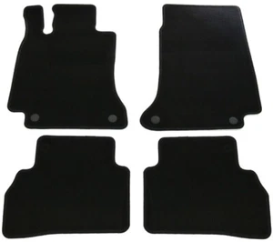 4 tapis de sol velours premium spécifique MERCEDES classe C W205 de 03/2014-2021 - Picture 1 of 1