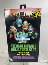 NECA TMNT II Super Shredder Secret Of The Ooze 30th Anniversary Exclusive New