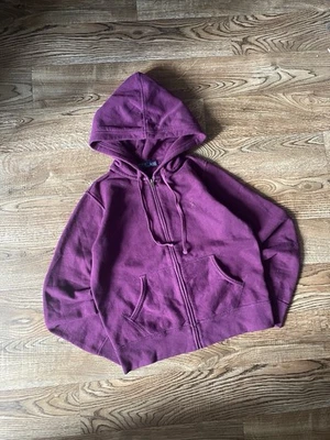 Ralph Lauren Chaqueta con Capucha Púrpura Cremallera Completa Para Mujer Mediana Algodón/Spandex Foto 1 de 4
