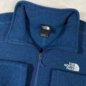 Suéter Pullover The North Face 1/4 Cremallera Azul Para Hombre XL Aire Libre Activo Senderismo - Imagen 1 de 9