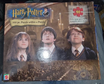 Mattel 100 Piece Puzzle HARRY POTTER AND THE SORCERER'S STONE - Image 1 of 3