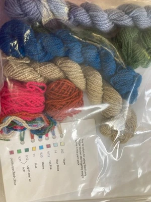 Peerie Flooers Hat Kit in Blackberry Ridge yarn - Image 1 of 2