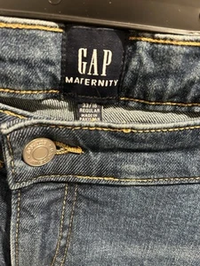 Gap Denim Maternity Jeans Size 33/16 Brand New Never Worn With Tags - Picture 1 of 7