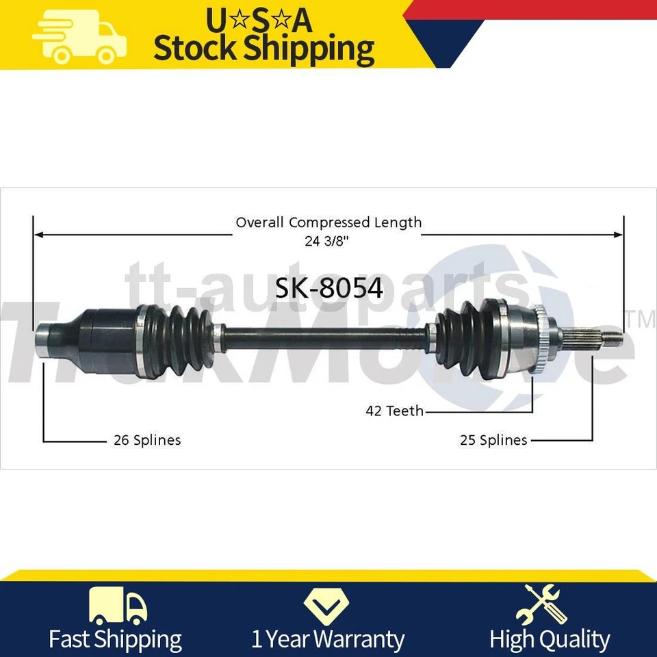 Junta de eixo dianteiro do lado direito do passageiro CV para Suzuki Aerio 2007 2006 2005 2004 - Imagem 1 de 1