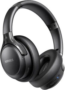 Bluetooth Headphones over Ear, 65H Playtime and 6 EQ Music Modes Wireless Headph - Picture 1 of 12