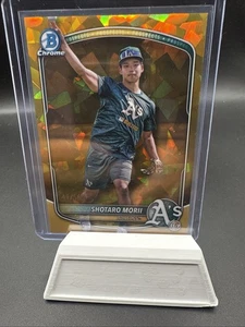 2025 Bowman Chrome Sapphire Shotaro Morii Image Variation Gold /50 - Bild 1 von 2